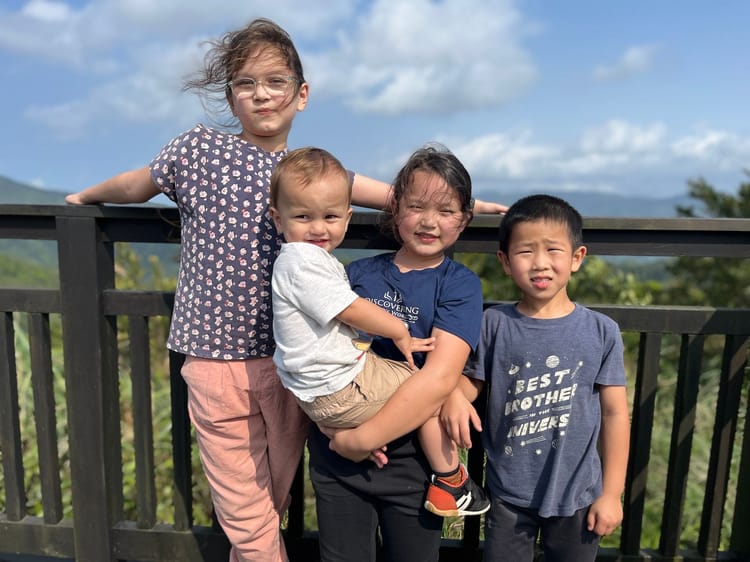 Hiking with our Neighbor